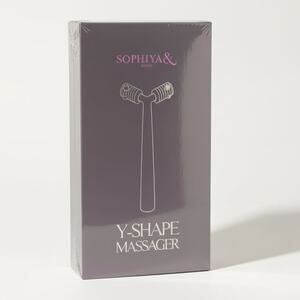 Facial Roller Lymphatic Drainage Depuffing Sculpting Face Massager Tool